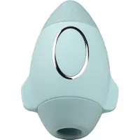 Satisfyer Mission Control Lufttrycksvibrator - Blå - Blå