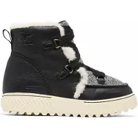 Sorel - Stövlar och kängor dam - Ona Ave Alpine Boot WP W Black Chalk för Unisex - Storlek 39 - Svart