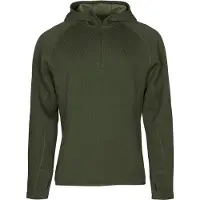 Pinewood Everyday Travel Hoodie (Färg: Mörkgrönmelerad, Storlek: Large)
