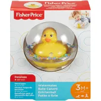 Fisher-Price Everything Baby Watermates, anka, aktiverande krypleksak för baby, 0,25 År, Plast, Multifärg