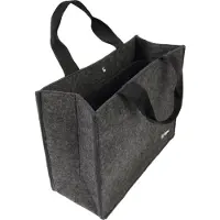 Sigel Datorväska Desk Sharing Bag Basic M Syntetisk filt Mörkgrå (B x H x D) 36 x 28 x 15 cm Passar max.: 39,1 cm (15,4)