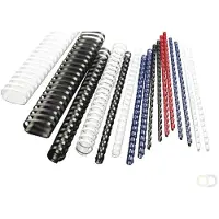GBC Bindningsspiral 25mm vit | 4028 CombBind | 50st