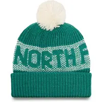 The North Face - Mössor - Retro Cabin Beanie Evergreen White Dune för Unisex - Grön