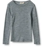 Wheat Tröja - Ull - Alfie - Melange Grey - - 6 år (116) - Tröja