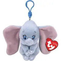 TY Nyckelring m. Gosedjur - Disney - 10 cm - Dumbo - - One Size - Nyckelring