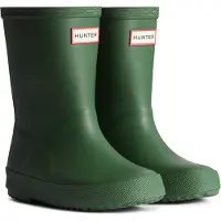 Hunter Gummistövlar - Kids First - Green - - 28 - Gummistövlar