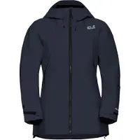 Jack Wolfskin Flowline Pro 2L Ins, Skidjacka, Dam, Mörkblå