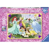 Ravensburger - Puzzle Disney Princess Dare To Dream 100p