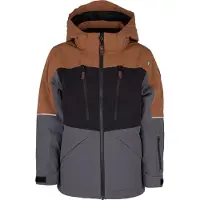 Lindberg Kids' Alpine Winter Jacket Cayenne/Anthracite