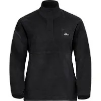Jack Wolfskin Sumetro, Fleecepullover, Dam, Svart