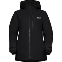 Jack Wolfskin Flowline 3in1, Skidjacka, Dam, Svart