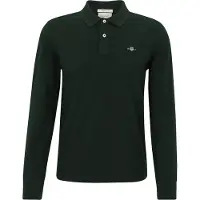 Gant Reg Shield Rugger Pikétröja Med Lång ärm