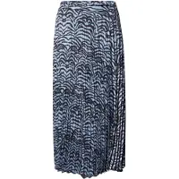 Scotch & Soda Asymmetrical Pleated Wrap Midikjol