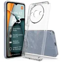 Mtp Products Xiaomi Redmi A3x Rep-Resistant Hybridskal - Genomskinlig