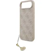 GUESS iPhone Air 4G Charm Hybridskal- MagSafe-kompatibel - Rosa