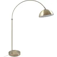 LINDBY Golvlampa , Lennart, Brons / antikmässing, Vardagsrum, Metall, Modern