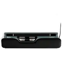 Ergoslider Bakker Elkhuizen ErgoSlider Plus - Central pekenhet - ergonomisk - universell - höger- och vänsterhänta - laser - 5 knappar - kabelansluten - USB - svart, mörkgrå, gul