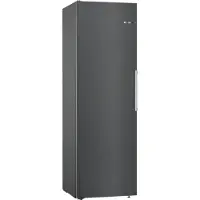 Bosch Serie | 4 KSV36VXDP - Kylskåp - bredd: 60 cm - djup: 65 cm - höjd: 186 cm - 346 liter - Klass D - borstad svart stål