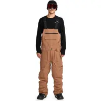 Volcom - Skidbyxor - Roan Bib Overall Terra Brown för Unisex - Storlek M - Brun