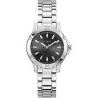 GUESS Analog klocka 'Mist' silver