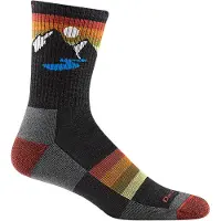 Darn Tough Sunset Ridge Micro Crew Lightweight With Cushion Charcoal