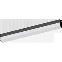 Opple Lighting LEDLinear-Fiji L600 12W-830/840-BL, Rektangulär, Vit, Polykarbonat, IP44, I, IK02
