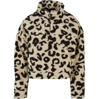 Urban Classics Aop Sherpa Halv Dragkedja Tröja