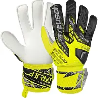 Reusch målvaktshandskar Attrakt Solid gul-svart 5570515 2014 7,5