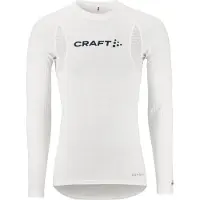 Craft Men's Active Extreme X Cn Long Sleeve White/blaze