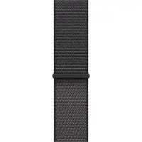 Apple - Slinga för smart klocka - 42mm - 130 - 200 mm - mörkgrå - för Watch Hermès Series 7, Hermès Series 9, SE 3, Series 10, Series 11, Series 8, Series 9