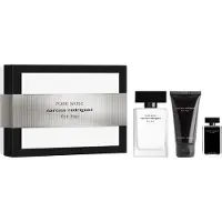 Narciso Rodriguez - Gift Set - Pure Musc EdP 50 ml + Body Lotion 50 ml + For Her EdT 7, 5 ml
