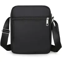 INF Crossbody-väska i Nylon för Män Sex dragkedjor