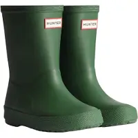Hunter Boots Gummistövlar - Kids First - Green - - 32 - Gummistövlar