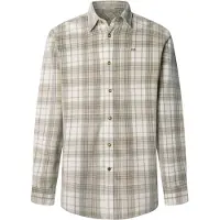 Pepe Jeans för män. PM3090831 Beige Camden skjorta (XXL), Casual, Bomull, Lång ärm