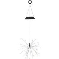 Star Trading Solcellsdekoration Firework Solar | 0.06W | 0.5m | 90 lampor | svart []