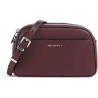 Michael Kors Jet Set Small Crossover väska vin