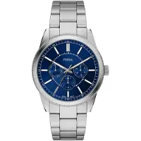 Fossil Analog klocka 'PEARSON' mörkblå / silver / vit