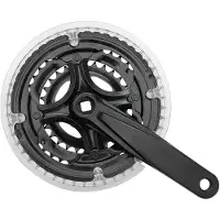 Mvtek City 3 X 6/7s Crankset Silver 170 mm / 24/34/42t