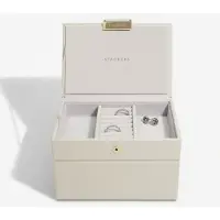 SmartaSaker Smyckesskrin 2 våningar, Mini, Stackers, Beige