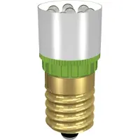 Signal Construct MCRE148372 LED-signallampa Ultragrön E14 12 V/DC, 12 V/AC 37000 mcd
