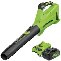 Greenworks BL24L411-01 batteridriven lövblås 24 V 1x 4,0 Ah