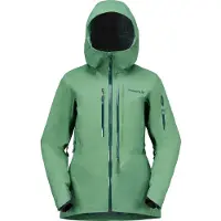 Norrøna - Skidjackor dam - Lofoten Gore-Tex Pro Jacket W Dark Ivy för UnisexUll - Storlek L - Grön