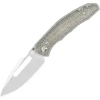 Artisan Boa Framelock Green Micarta