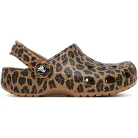 Crocs Sandaler - Classic+ Djurträsko K - Sepia/Leopard - - 30/31 - Sandal