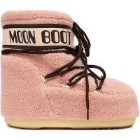 Moon boot - Après-ski - Icon Low Fleece Pink för Unisex - Storlek 36-38 - Rosa