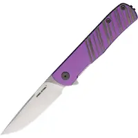Real Steel Karly Linerlock Gray/Purple