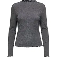 ONLY T-shirt 'ONLEmma' svartmelerad