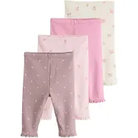 Next Leggings syrén / rosa / rosa / vit