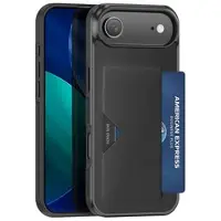 DUX iPhone Air Pocard-skal med korthållare - Svart