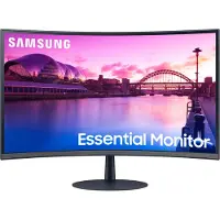 Samsung Böjd PC-skärm - LS27C390EAUXEN - 27" 4K - VA-panel - 4 ms - 75Hz - Tiltbar - Högtalare